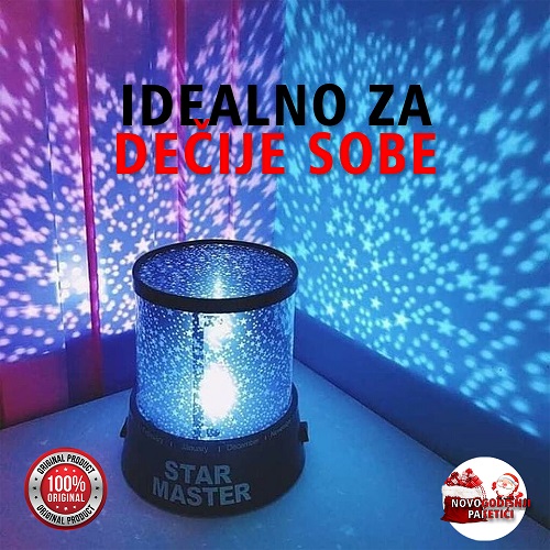 Star Master LED lampa Zvezdano nebo -projektor - Slika 6