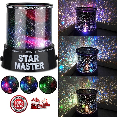 Star Master LED lampa Zvezdano nebo -projektor - Slika 7