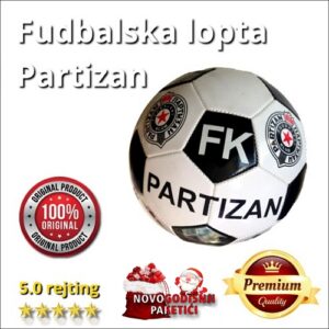 Kožna Fudbalska lopta Partizan