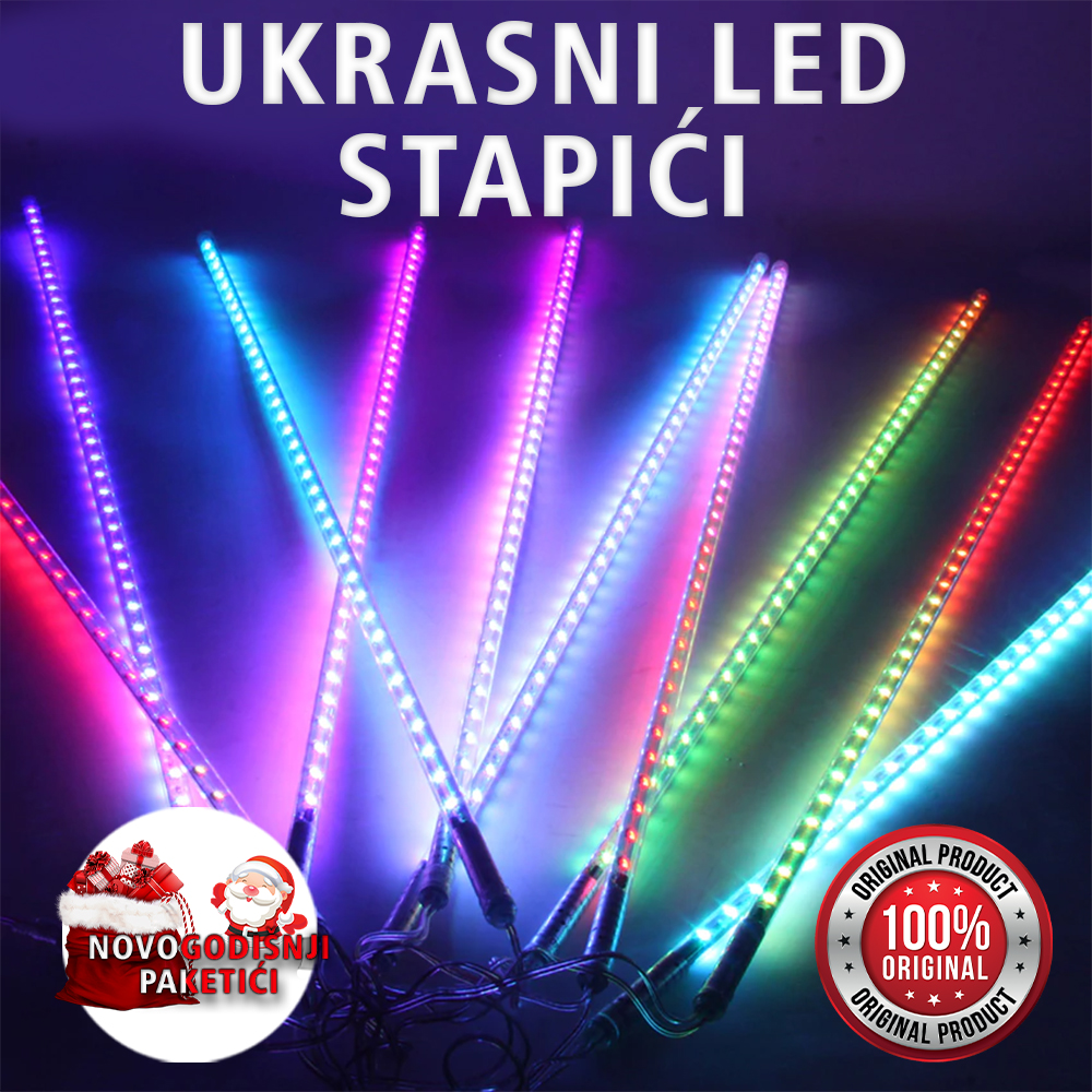Zvezde padalice LED efekat - Slika 3