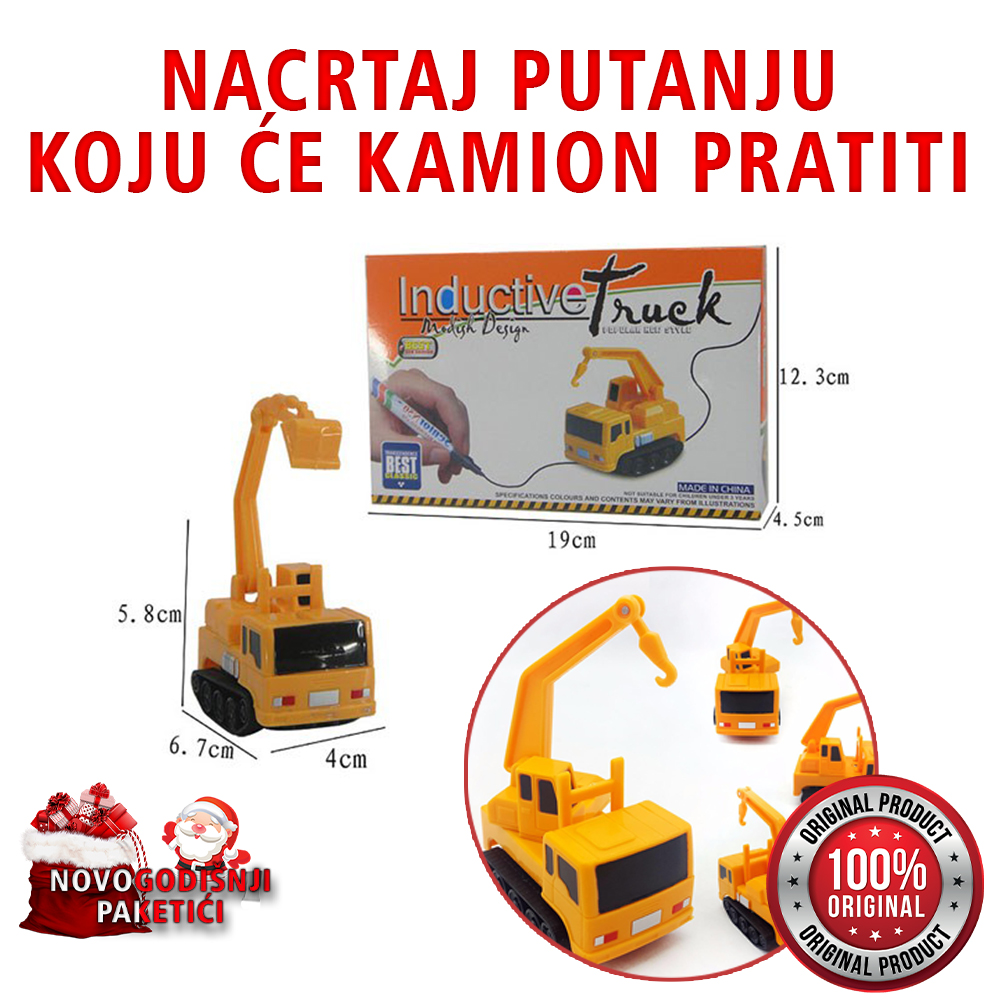 Kamion koji prati marker liniju - Slika 2