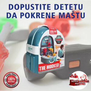 Koferčić sa komplet alatom za male majstore