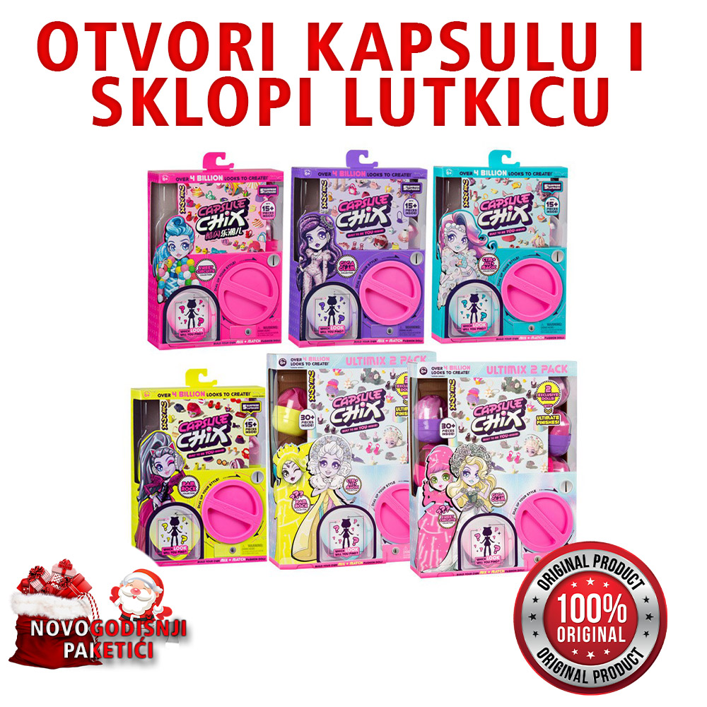 CAPSULE CHIX SWEET lutkice - Slika 3