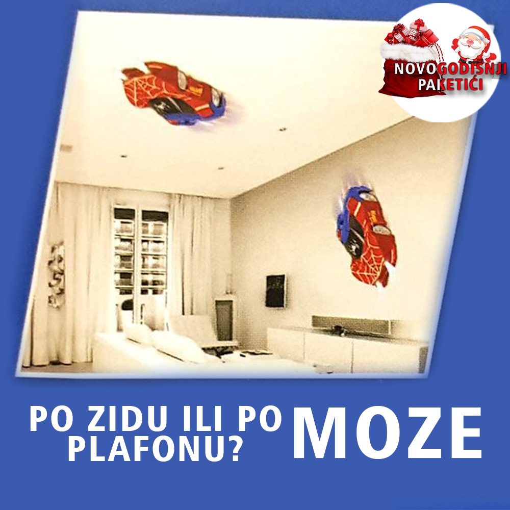 Auto-Spajdermen koji ide po plafonu i zidovima - Slika 3