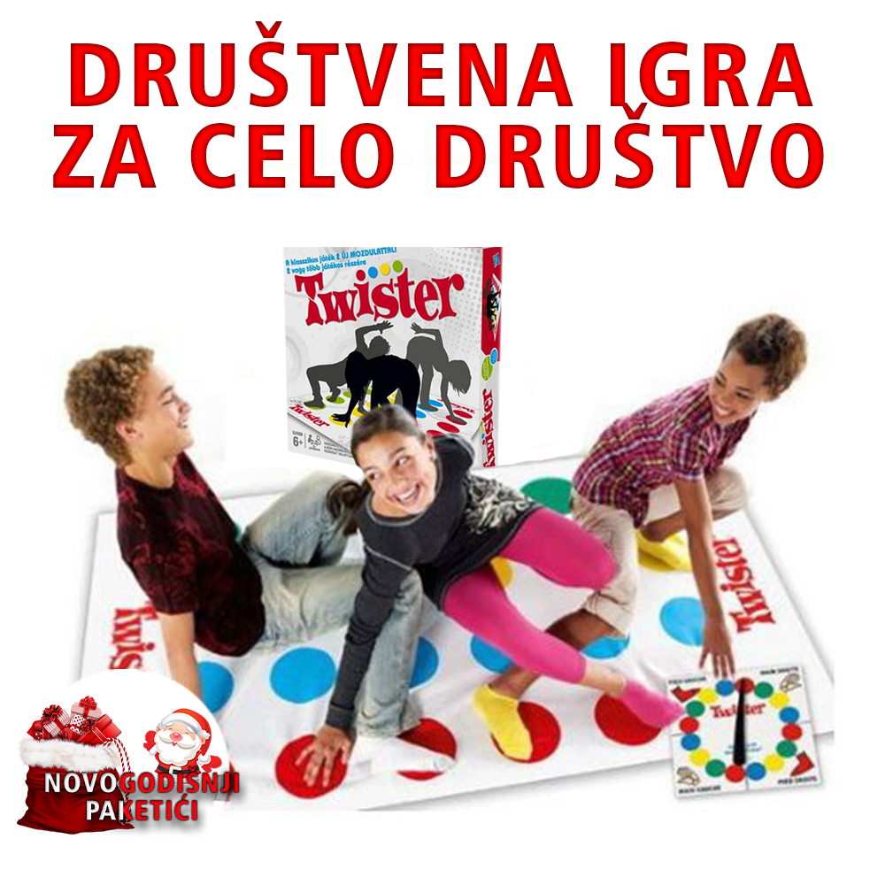 TWISTER Društvena Igra - Zagarantovana ZABAVA - Slika 4