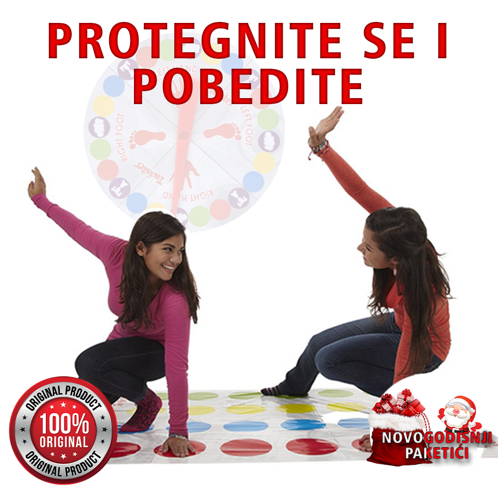 TWISTER Društvena Igra - Zagarantovana ZABAVA - Slika 6