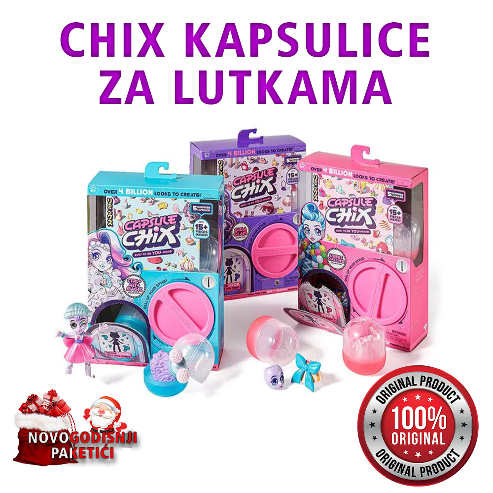 CAPSULE CHIX SWEET lutkice - Slika 6