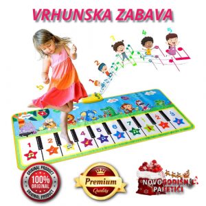 Dečja muzička prostirka, idealna podloga za igru