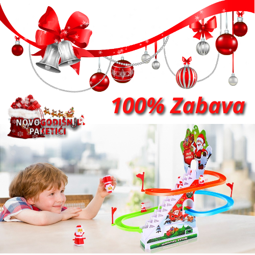 Novogodišnji muzički tobogan koji svijetli - Slika 3