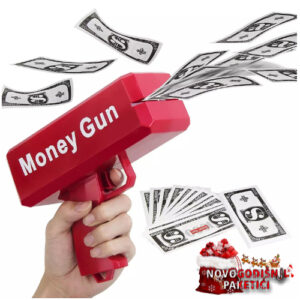 Luda zabava- pištolj za izbacivanje novca Money Gun